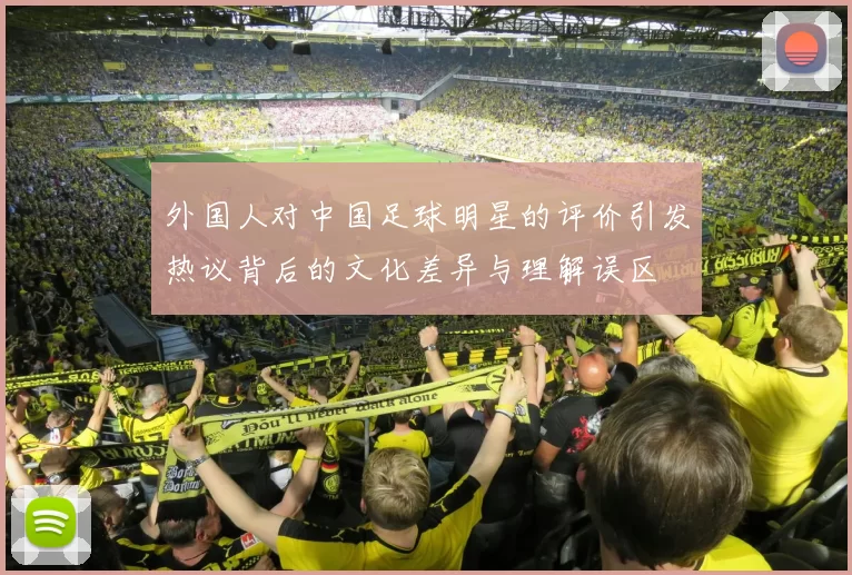 外国人对中国足球明星的评价引发热议背后的文化差异与理解误区