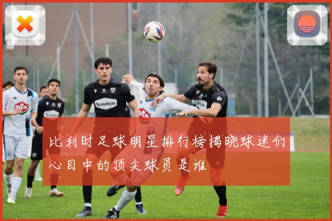比利时足球明星排行榜揭晓球迷们心目中的顶尖球员是谁